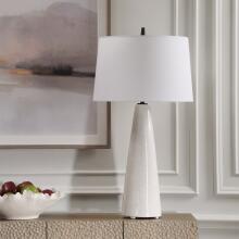 Loire-Ivory Glaze Table Lamp