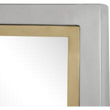 Locke-Chrome Vanity Mirror