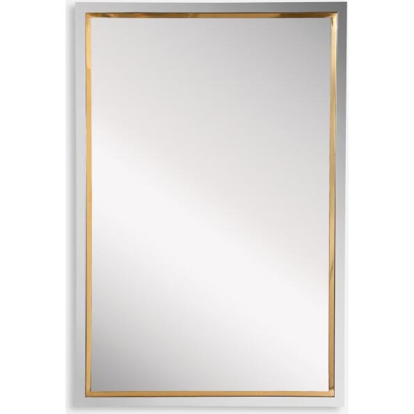 Locke-Chrome Vanity Mirror