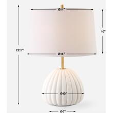 Lynna-Ivory Table Lamp