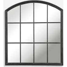 Lyda-Aged Black Arch Mirror