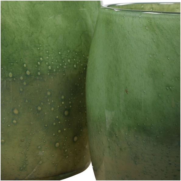 Matcha Green Glass Vases