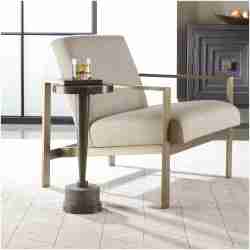Uttermost Masika Bronze Accent Table