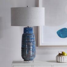 Magellan-Blue Table Lamp