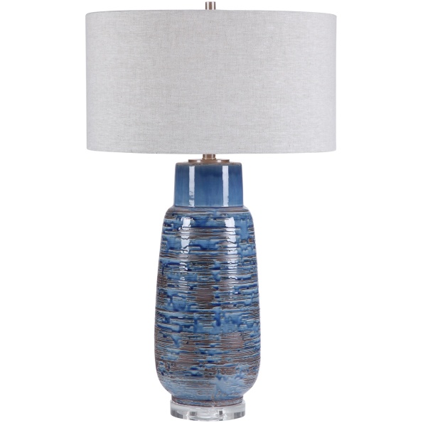 Magellan-Blue Table Lamp