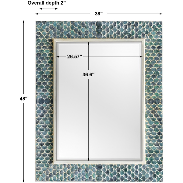 Makaria Coastal Blue Mirror