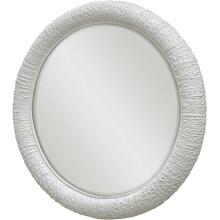 Mariner-White Round Mirror