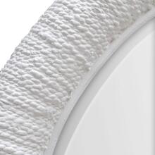 Mariner-White Round Mirror