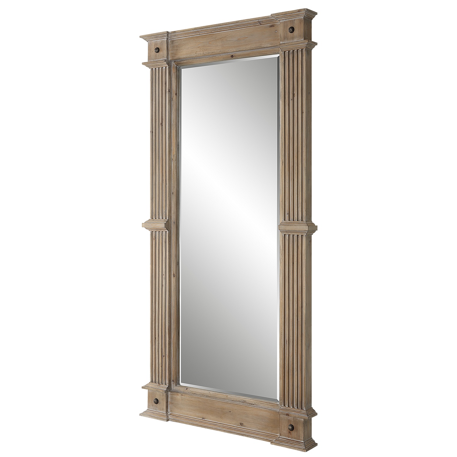 McAllister-Natural Wood Oversized Mirror