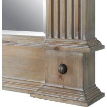 McAllister-Natural Wood Oversized Mirror