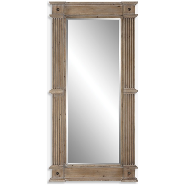 Mcallister-Natural Wood Oversized Mirror