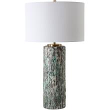 Meltdown-Ivory Teal Table Lamp