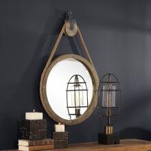 Melton-Round Pulley Mirror