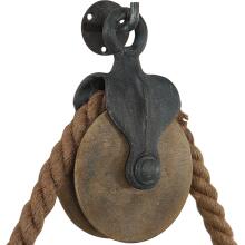 Melton-Round Pulley Mirror