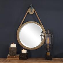 Melton-Round Pulley Mirror