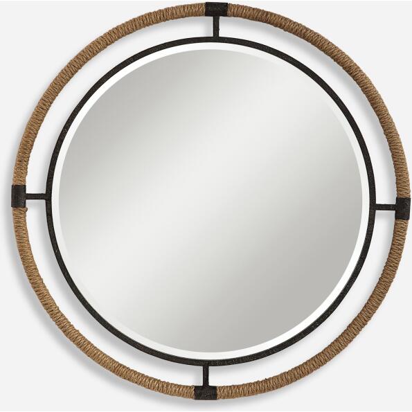 Melville-Coastal Round Mirror