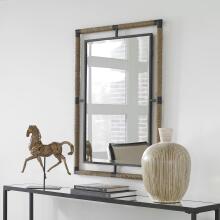 Melville-Iron & Rope Mirror