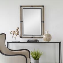 Melville-Iron & Rope Mirror