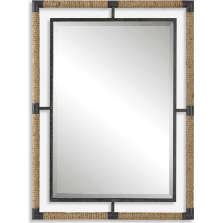 Melville-Iron & Rope Mirror