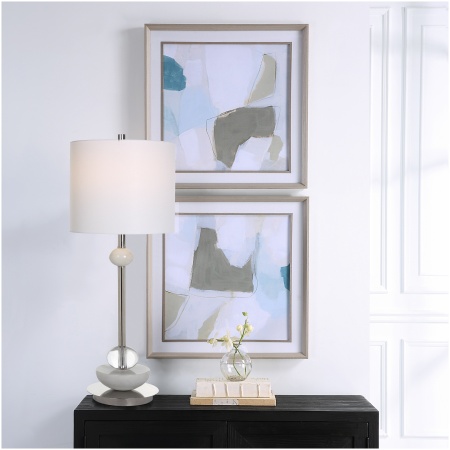 Uttermost Mist Shapes Framed Prints