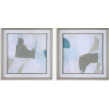 Mist Shapes-Framed Prints