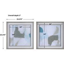Mist Shapes-Framed Prints