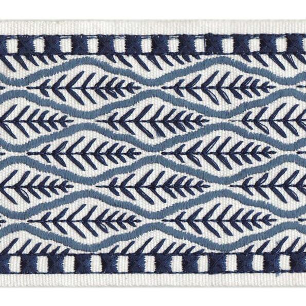 Mimosa Tape/Blue - Tape Trim - Farmers Branch