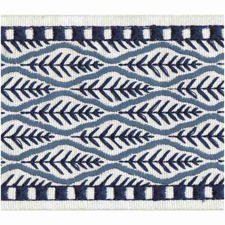 Mimosa Tape/Blue - Tape Trim - Farmers Branch