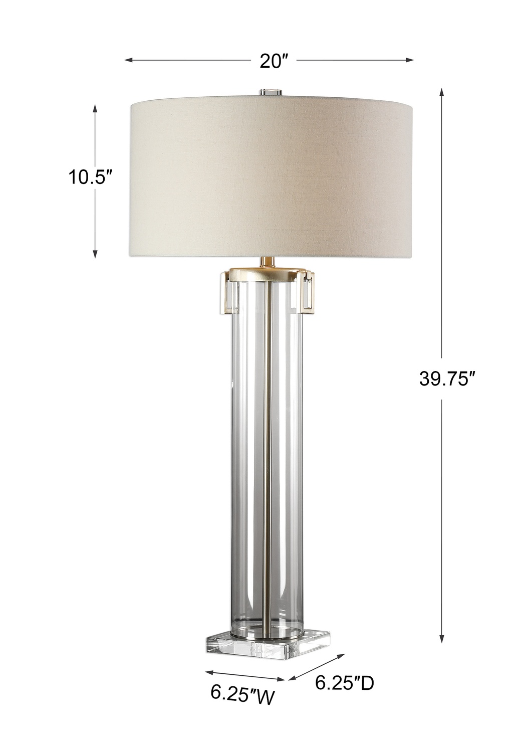 Monette-Tall Cylinder Lamp