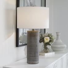 Monolith-Gray Table Lamp