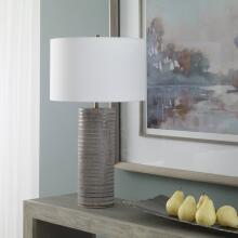 Monolith-Gray Table Lamp