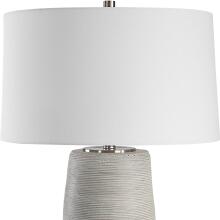 Mountainscape-Gray Ceramic Table Lamp