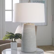 Mountainscape-Gray Ceramic Table Lamp