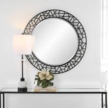 Mosaic-Round Mirror