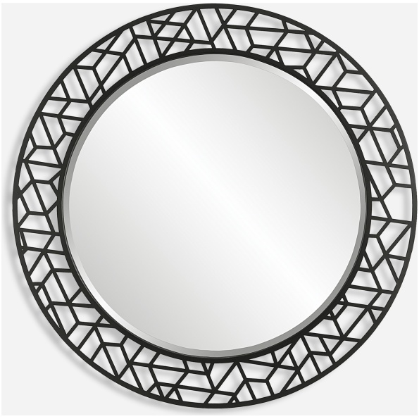 Mosaic-Round Mirror
