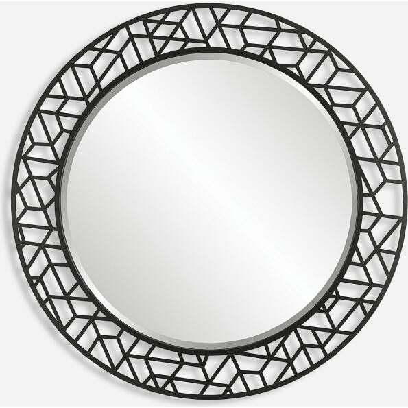 Mosaic-Round Mirror