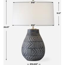 Natchez-Charcoal Table Lamp