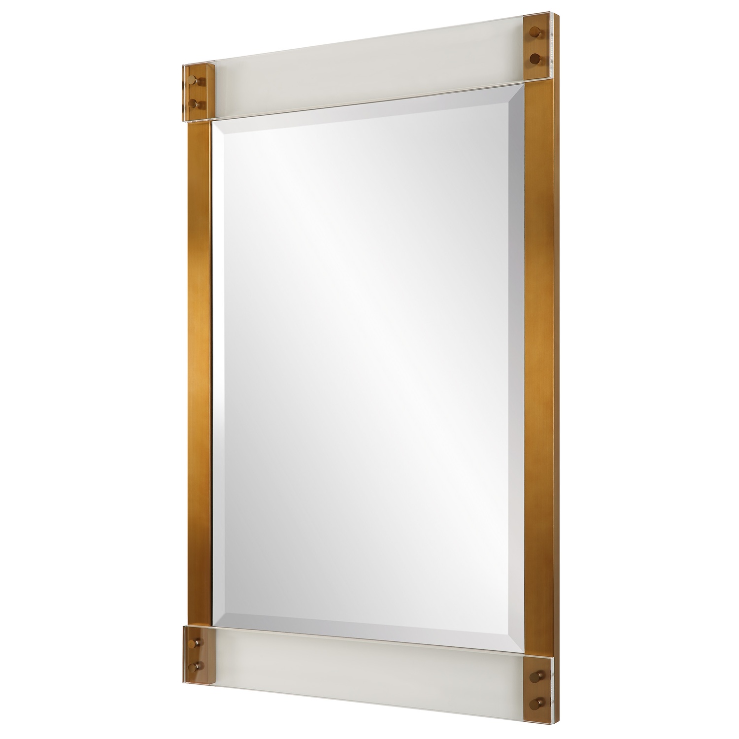 Nera-Plated Brass Mirror