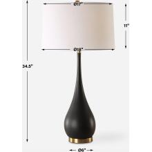 Nocturnal-Black Table Lamp