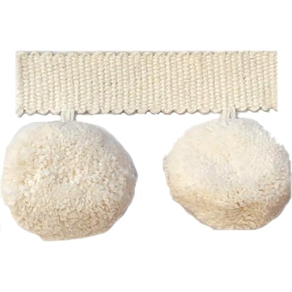 Noa Pompom/Ivory - Tassel Trim - Dallas