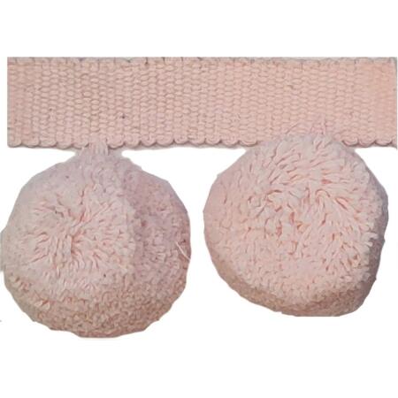 Noa Pompom/Pink - Tassel Trim - Near Me