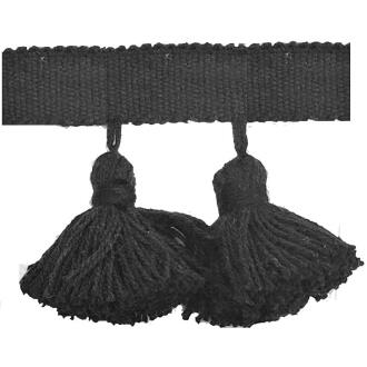 Noa Tassel/Black - Tassel Trim - Farmers Branch