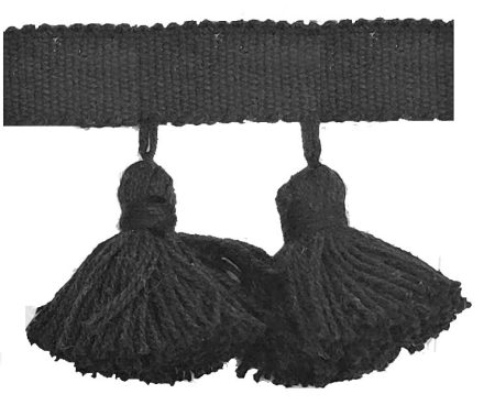 Noa Tassel/Black - Tassel Trim - Farmers Branch