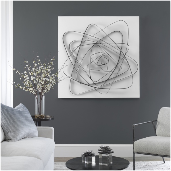 Uttermost Nucleus Metal Modern Wall Decor