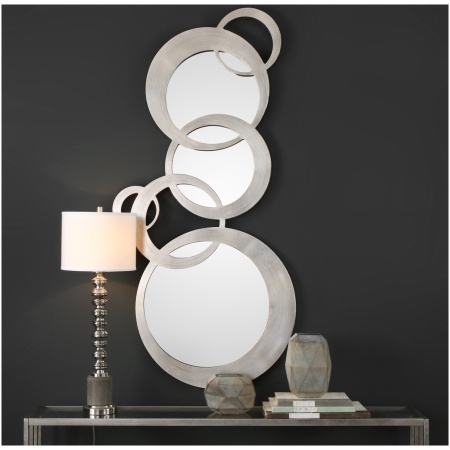 Uttermost Odiana Silver Rings Modern Mirror
