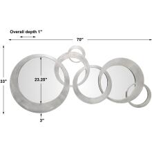 Odiana-Silver Rings Modern Mirrors