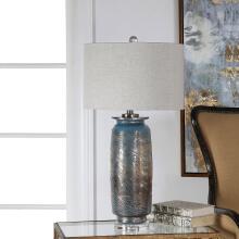 Olesya-Olesya Swirl Glass Table Lamp