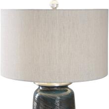 Olesya-Olesya Swirl Glass Table Lamp