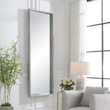 Omega-Oversized Silver Mirror