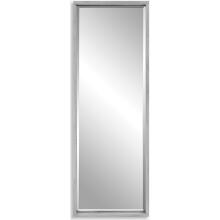 Omega-Oversized Silver Mirror